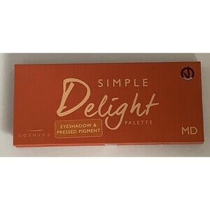Simple Delight Eyeshadow Palette 8 Matte + 2 Shimmer Vegan, Pigmented, Blendable